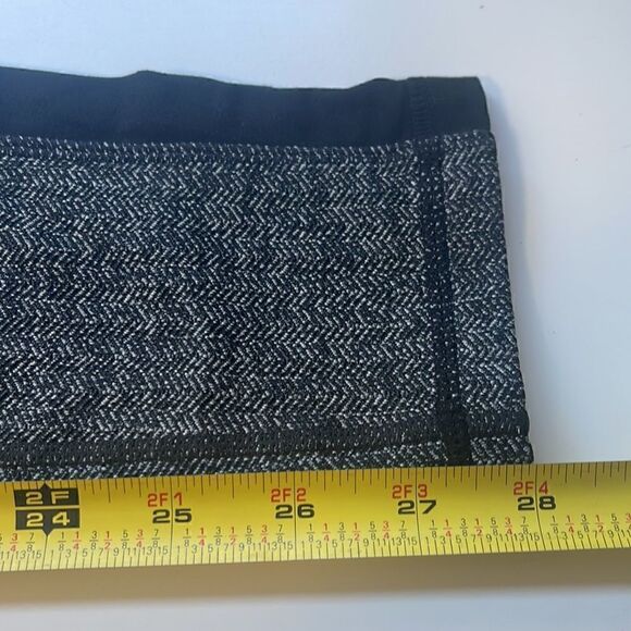 Athleta Drifter moto style leggings with herringbone pattern. S - Picture 11 of 11